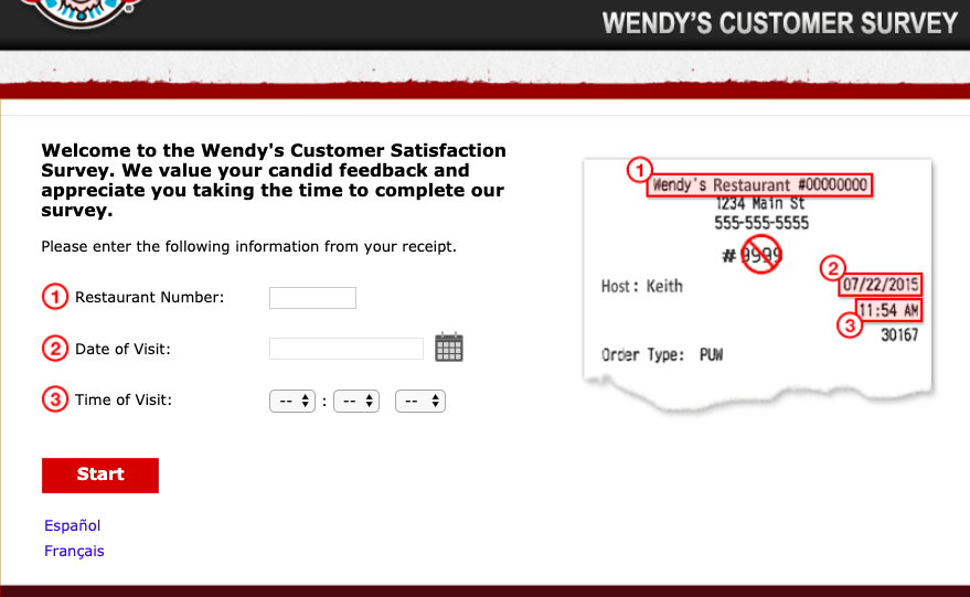 TalktoWendys Wendy’s Survey Free Meal Coupon at www.wendyswantstoknow.com