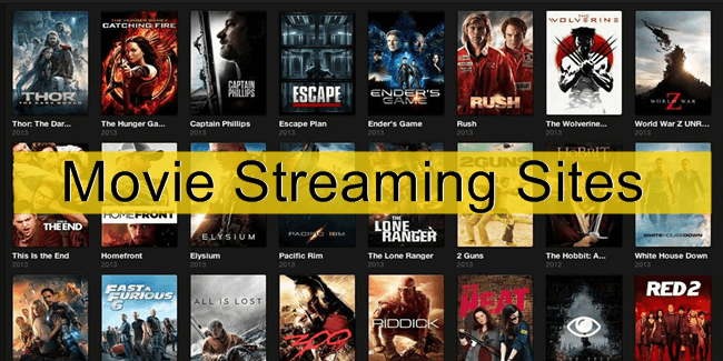 Top 5 streaming sites