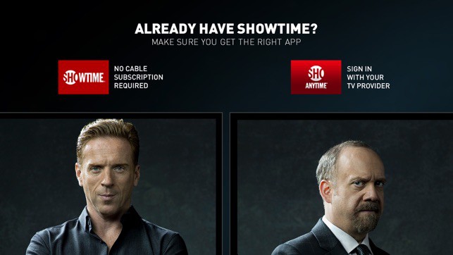 Activate Showtime Anytime on Apple