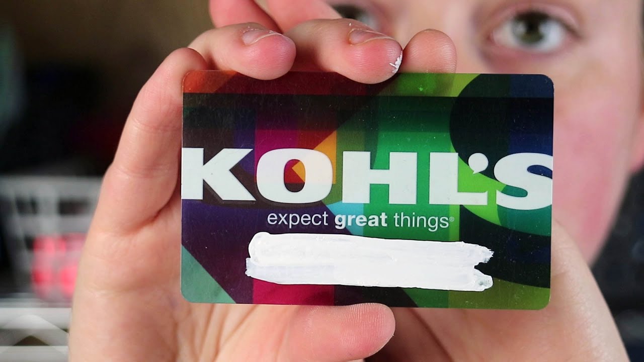 kohls charge card