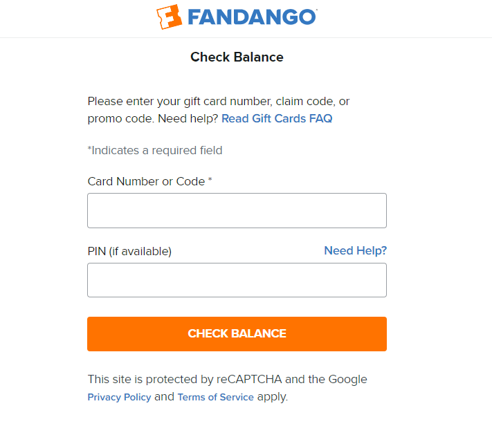 How to Check Your Fandango Gift Card Balance