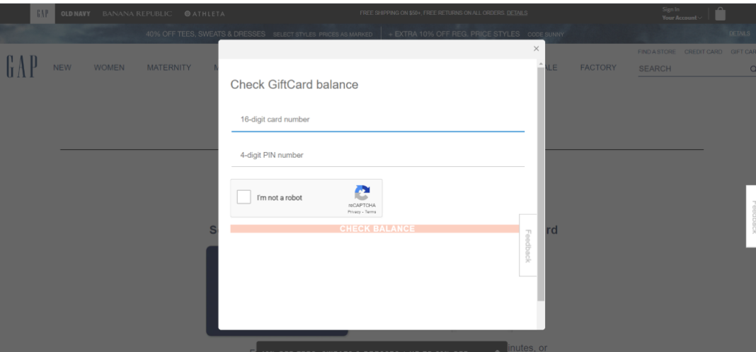 How to Check Baby Gap Gift Card Balance Online and at Store